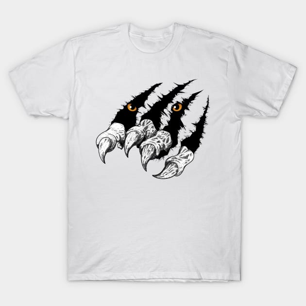 Tiger claws T-Shirt by awesome98